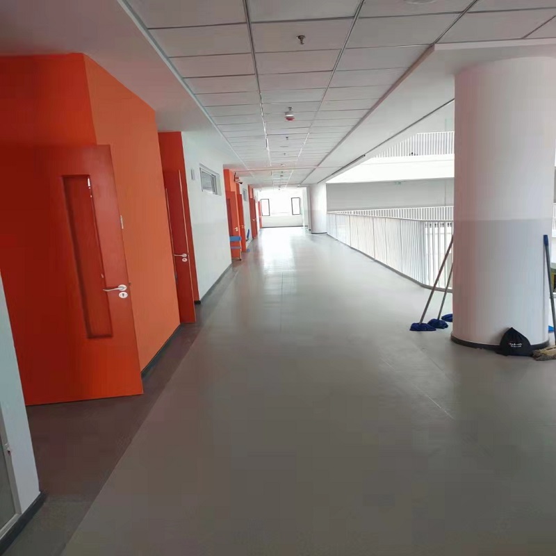 麻豆毛片免费塑胶地板案例欣赏|峨眉山小学